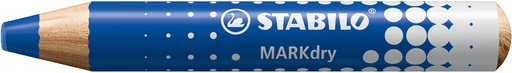 [528102] STABILO MARKdry BLAUW, DOOS VAN 5
