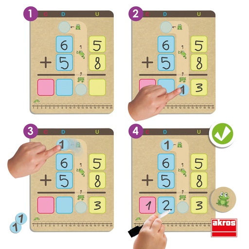 [6222] APPRENDS À ADDITIONNER ET À SOUSTRAIRE AVEC RETENUES