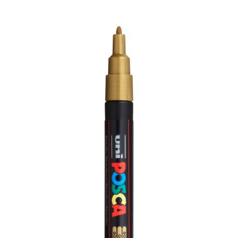 [C3M01] POSCA PC3M MARKER, GOLD
