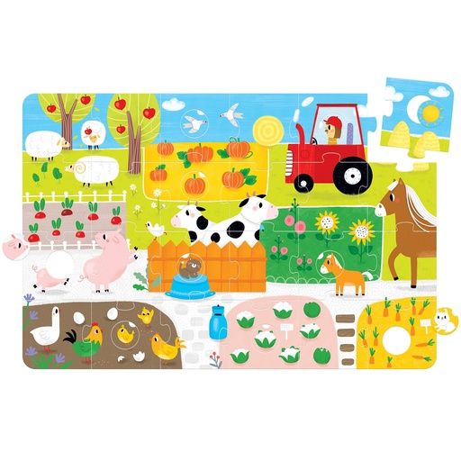 [SA7204] FARM FLOOR PUZZLE, 20 PCS