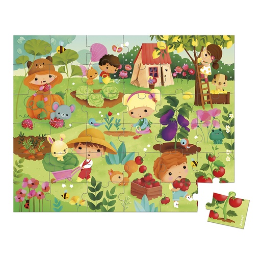 [SA7231] GEMÜSEGARTEN-PUZZLE, 36 TEILE
