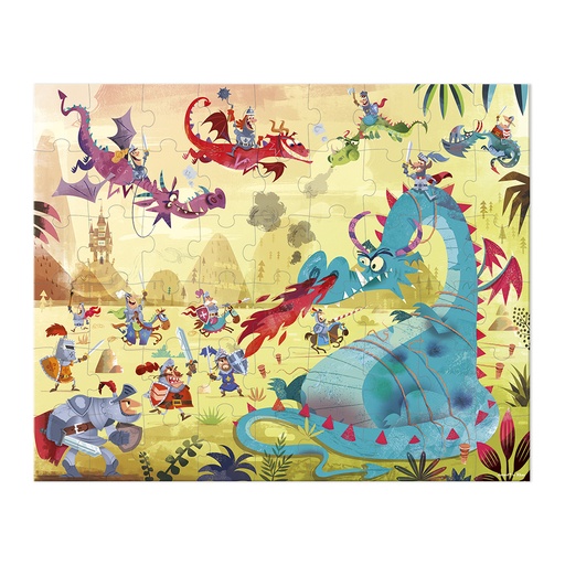 [SA7620] DRAKENPUZZEL, 54 STUKJES
