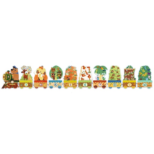 [980119] I COUNT PUZZLE, 20 PCS