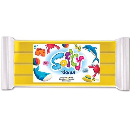 PLASTICINE SOFTY 500GR *COLOR-DEFINED