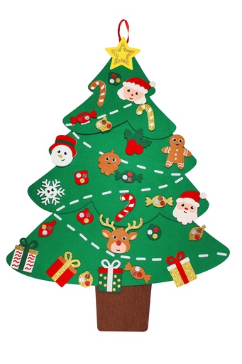 [814129] DIY FELT CHRISTMAS TREE