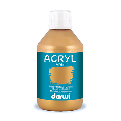 PEINTURE ACRYLIQUE MÉTAL 250ML *À LA COULEUR
