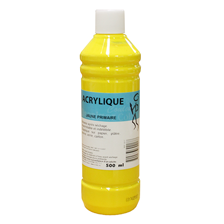 Glänzende Acrylfarbe 500CC *Nach Farbe