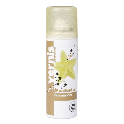 VERNIS PAILLETÉ SPRAY 125CC *À LA COULEUR
