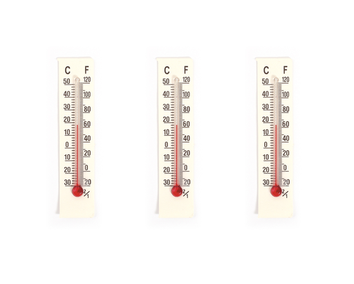 [80421B] THERMOMÈTRES, LOT DE 3