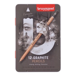 [BA007] CRAYONS BRUYNZEEL GRAPHITE* NOUVEAU