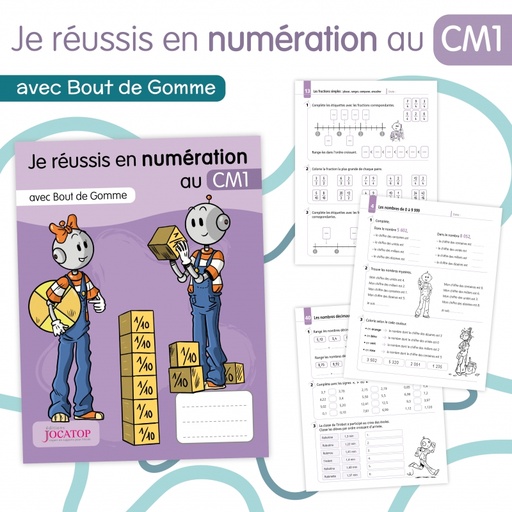 [JC6096] I SUCCEED IN NUMERATION, 5TH PRIMARY