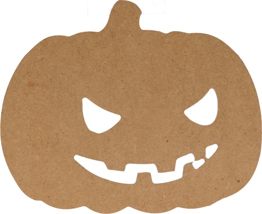 [80498] MDF-KÜRBIS-SILHOUETTE, 15 CM