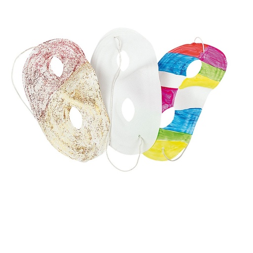 [8210] PLASTIC WOLFMASKER, PAK VAN 5
