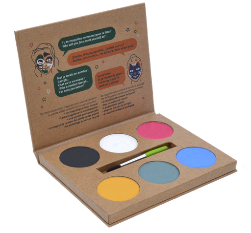 [81994] MAKE-UP, 6-FARBIGE BIO-PALETTE