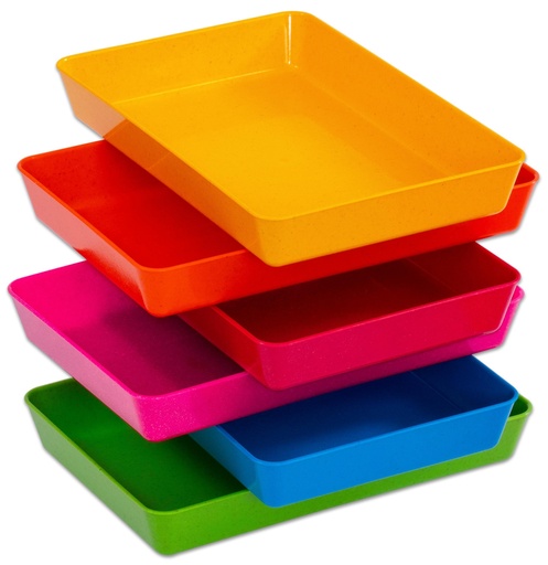 [9528] BIOPLASTIC SORTING TRAYS, SERIES OF 6