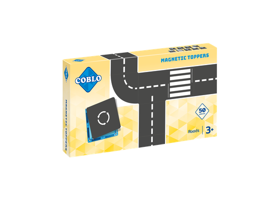 [99906] COBLO MAGNETISCHE WEGEN, SET VAN 50 STUKS