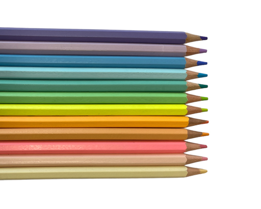 [5221] MILIEUVRIENDELIJKE PASTELKLEUREN, PAK VAN 12