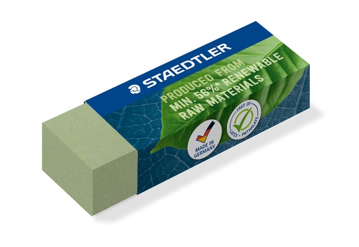 [5604] Staedtler Eco Olivgrün Radiergummi, Stück