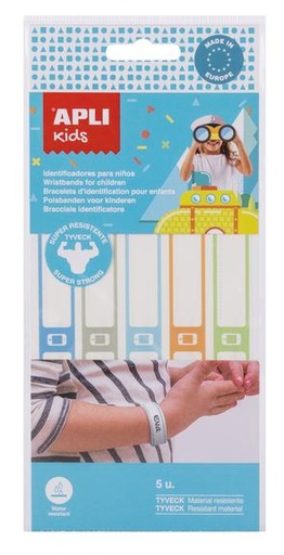 [0639B] ID-POLSBANDJES, ZAKJE VAN 5