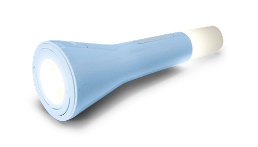 [V7092] KIDYFLASHLIGHT ZAKLAMP, BLAUW