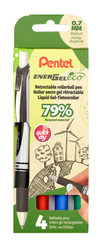 [553501] PENTEL BL77 ENERGEL ECO, CASE OF 4