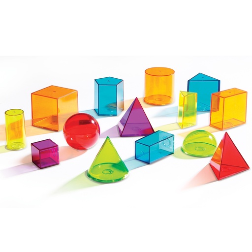 [6068] FORMES GÉOMÉTRIQUES TRANSPARENTES