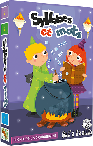 [C542] SYLLABES ET MOTS, LE JEU DE CARTES
