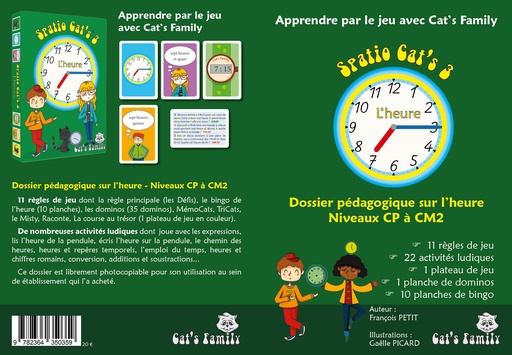 [C601] SPATIO CAT'S - L'HEURE, LE FICHIER