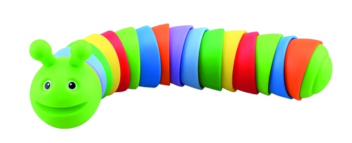 [FD010] FIDGET KLEURRIJKE RUPS