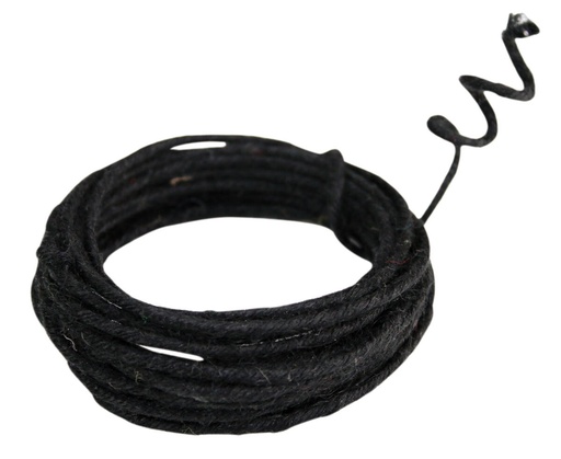 [83159] BLACK ARMORED JUTE ROPE
