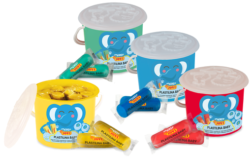 [82331] PLASTILINA BABY, 4 DOZEN VAN 40 BROODJES