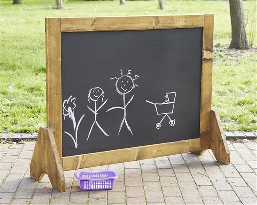 [6778] DOUBLE-SIDED BLACK CHALK BOARD