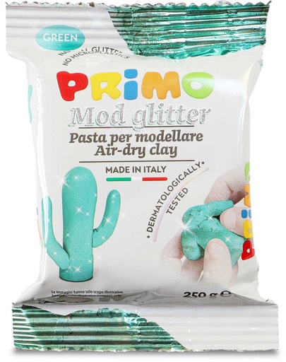 [82258] PRIMO MOD SCINTILLANT VERT, 250GR