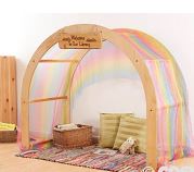 [43941] VOILE ORGANZA ARC-EN-CIEL