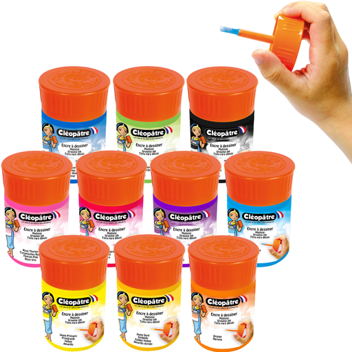 [5003] P'TITS POTS ENCRE À DESSINER, 10X45 ML