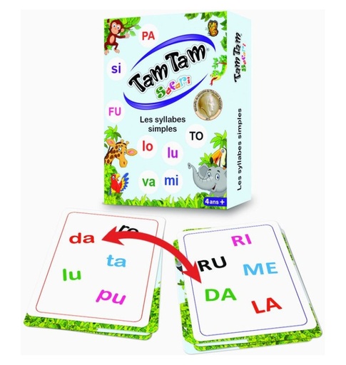 [T015] TAM TAM SAFARI SIMPLE SYLLABLES