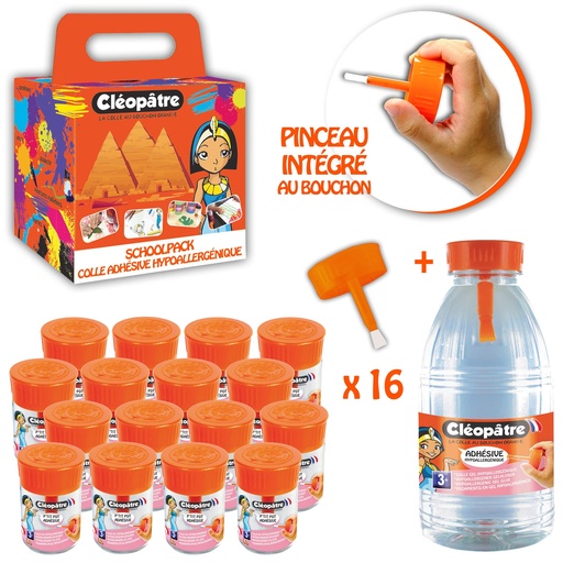 [04133] KLEINER HYPOALLERGENER KLEBSTOFF-TOPF, DAS SET