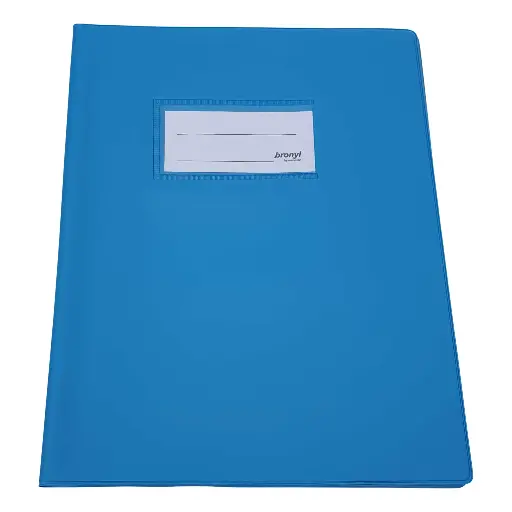 [0603B6] A5 Turquoise Ondoorzichtige Notitieboekhoezen, Pak van 10