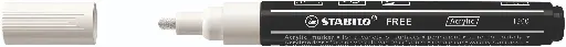 [538721] STABILO FREE ACRYLIC T300 WHITE, EACH