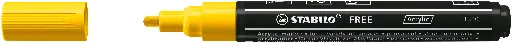 [538724] STABILO FREE ACRYLIC T300 YELLOW, EACH