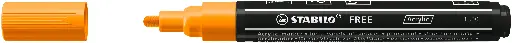[538727] STABILO FREE ACRYLIC T300 ORANGE, EACH