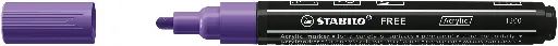 [538728] STABILO FREE ACRYLIC T300 VIOLETT, JE