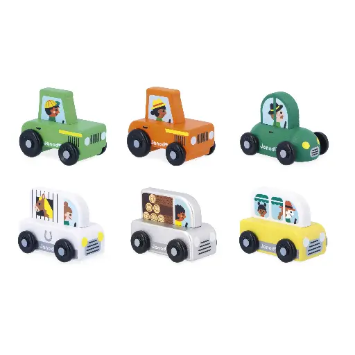 [94741] CROSS ROAD COUNTRY UNIVERSE FAHRZEUGE, 6ER-SET