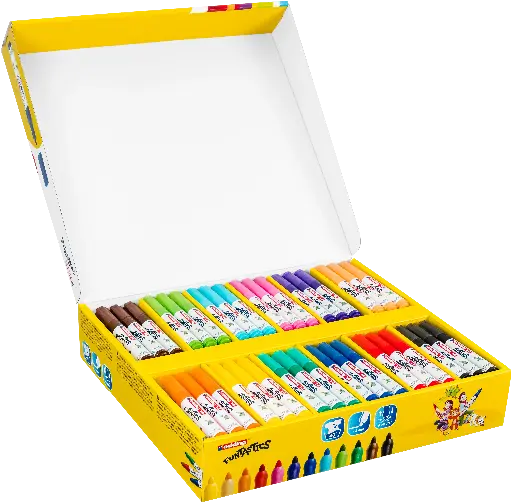 [535103] EDDING 14 FUNTASTIC- 3MM, SCHOOLPACK DE 144 PIÈCES
