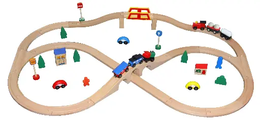 [949000] 49-PIECE TRAIN SET