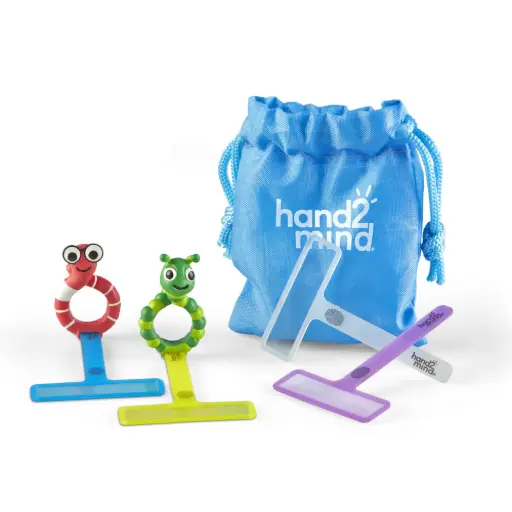 [ACTION LEARNING RESOURCES] FINGER FOCUS "MES AMIS LES CHENILLES"
