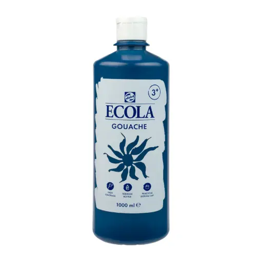 [BA311] GOUACHE ECOLA BLEU DE PRUSSE 508, 1L