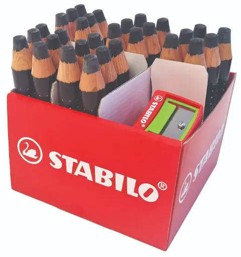 [528105] STABILO MARKdry NOIR, LE COFFRET DE 30