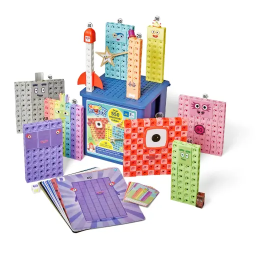 [LR9630] NUMBERBLOCKS - POUR CONSTRUIRE LES DIZAINES DE 0 À 100