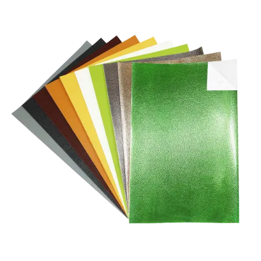 [2352] FEUILLES SIMILI CUIRE